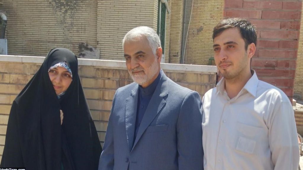 Soleimani with Students