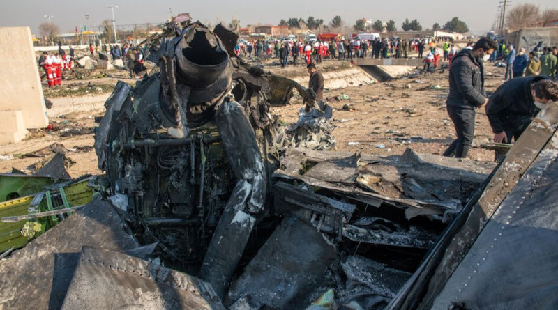 Ukraine Flight 752 Debris
